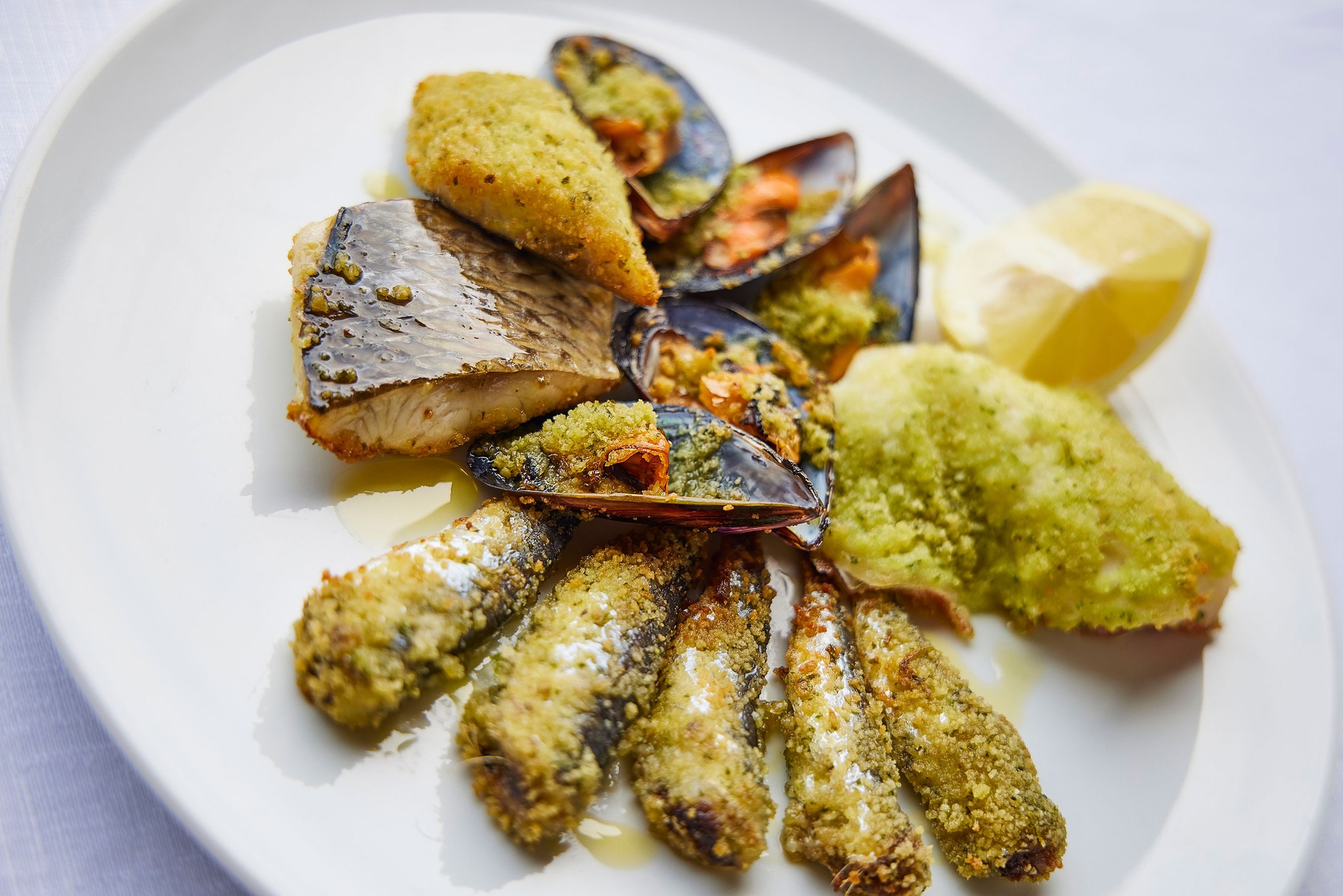 Gratinato misto di pesce